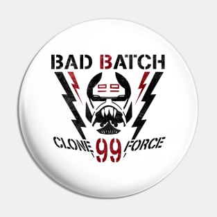 Bad Batch #Cloneforce99 Logo Pin