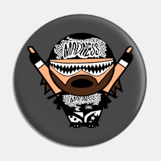 Dark, Macho, & Cute Pin