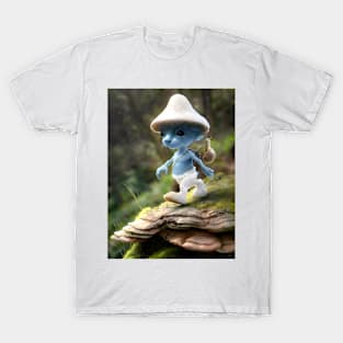 Smurf Cat: A Whimsical Tale of a Feline Adventure Graphic T