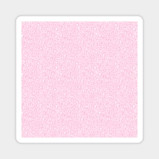 Soft Pink Leopard Print Pattern Magnet