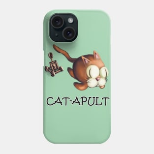 Cat-Apult. Phone Case