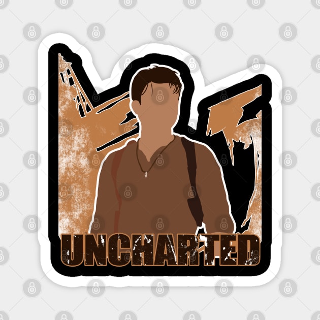 Uncharted Fan shirt Magnet by FreddyK