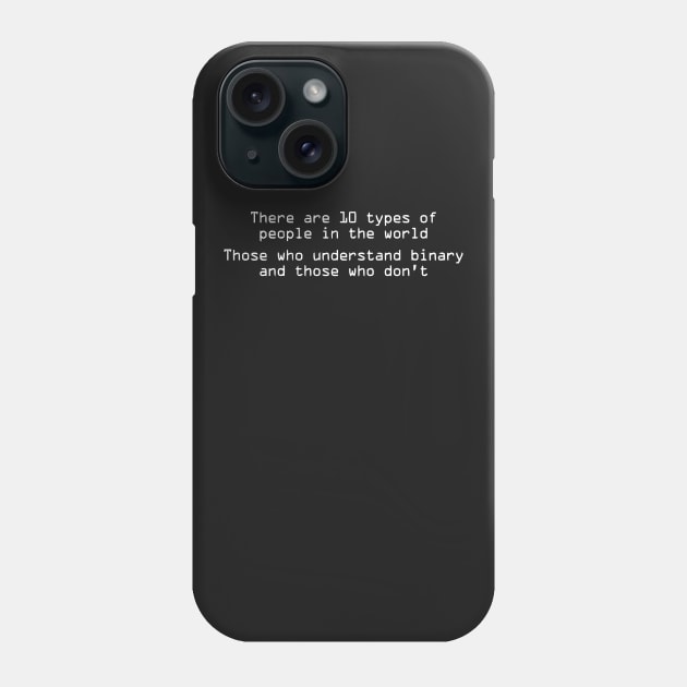 Understand Binary Phone Case by Mariteas