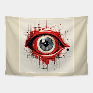 Mechanical eye Tapestry