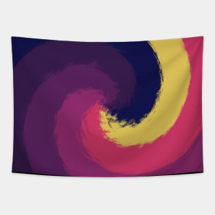 Swirl Of Sun Set Colors Pattern Tapestry