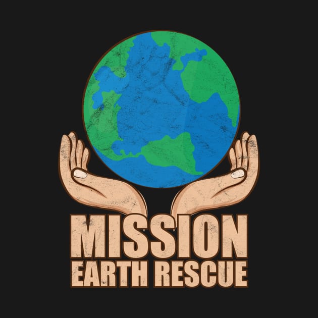 Mission Earth Rescue by avshirtnation