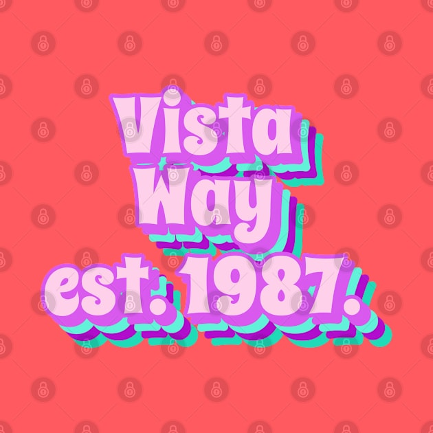 80's Retro Vista Way by pixiedustparadise