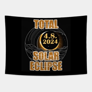 Total Solar Eclipse April 8 2024. Total Solar Eclipse 2024 Tapestry