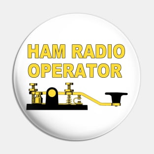 Ham Radio Operator Pin