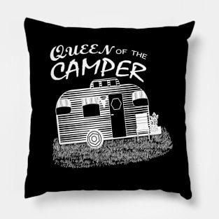 Queen of The Camper Pillow