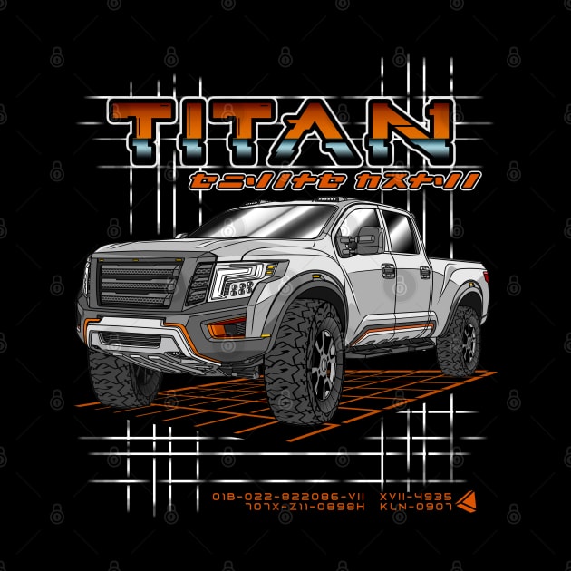 Japanese Titan Pickup Truck by Guyvit