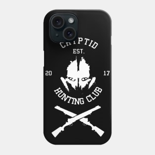 Cryptid Hunting Club (White) Phone Case