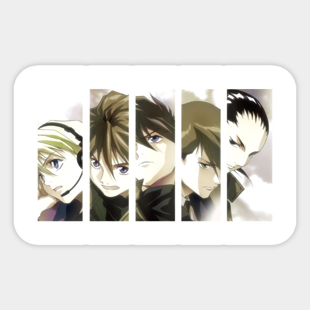 Gundam Wing Pilots Frozen Teardrop Gundam Sticker Teepublic
