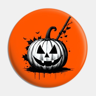 Pumpkin with brench Pin