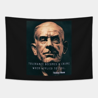 Thomas Mann quote Tapestry