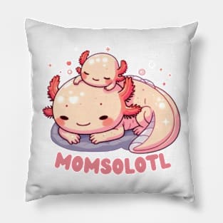 Axolotl lover mom mothers day Pillow