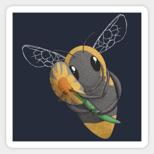 Fat Bumble Bee Sticker