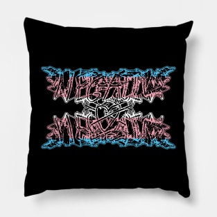 Negative Øhio Logo - Brutal Trans Rights Pillow