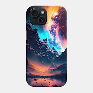 Enigmatic Universe: Chaotic Magic Phone Case