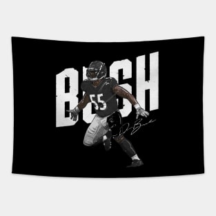 Devin Bush Pittsburgh Chisel Tapestry