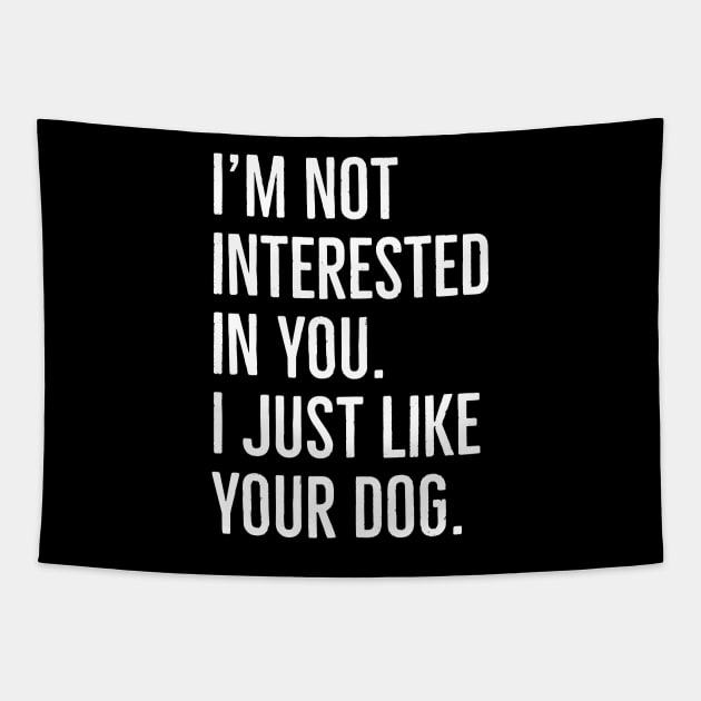 I'm Not Interested In You Tapestry by evokearo