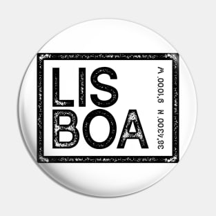 LISBON Pin