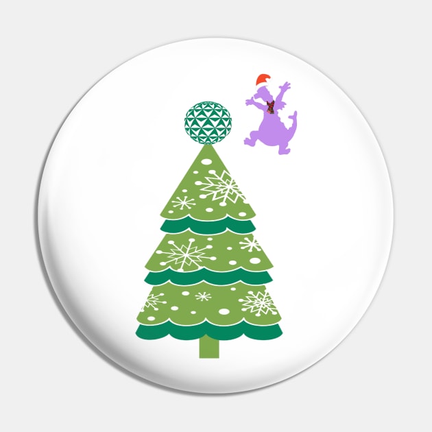 figment Christmas Pin by magicmirror