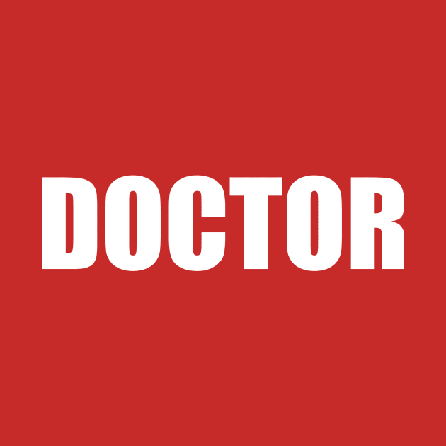 DOCTOR TEE by KARMADESIGNER T-SHIRT SHOP