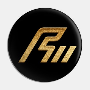 Ishikawa Prefecture Symbol in Gold Faux Pin