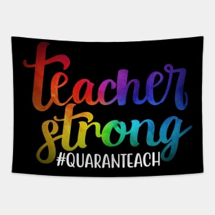 Coronavirus Pandemic Teacher Strong Quaranteach Tapestry