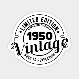 1950 VINTAGE - 71Th BIRTHDAY GIFT Magnet