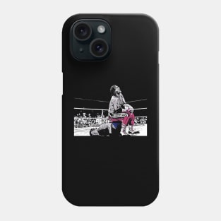 bret hart Axe Phone Case