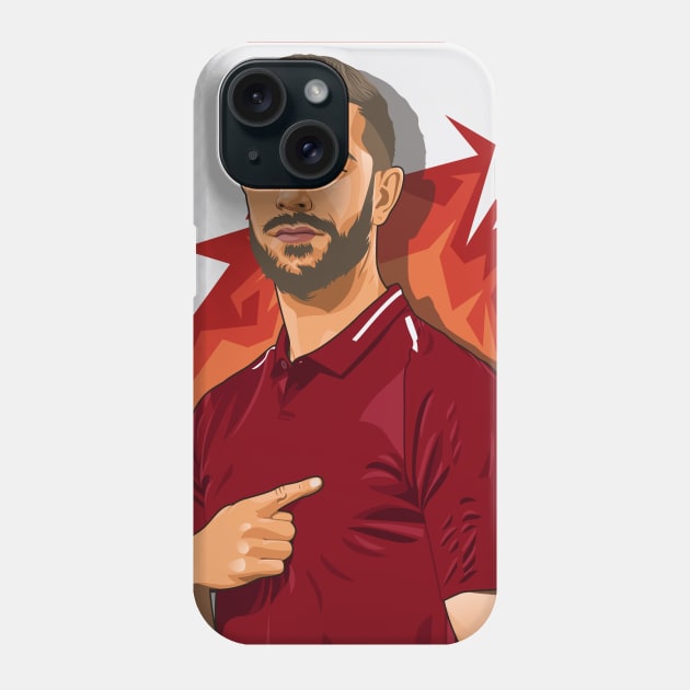 Jordan Henderson Phone Case by Ades_194