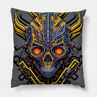 Mecha Skull S02 D82 Pillow