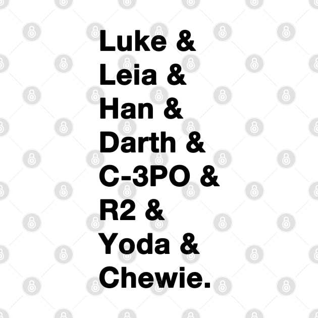 Star Wars Names by IdenticalExposure