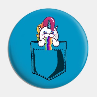 Pocket Unicorn Pin