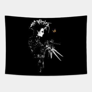 Edward Scissorhands retro Tapestry