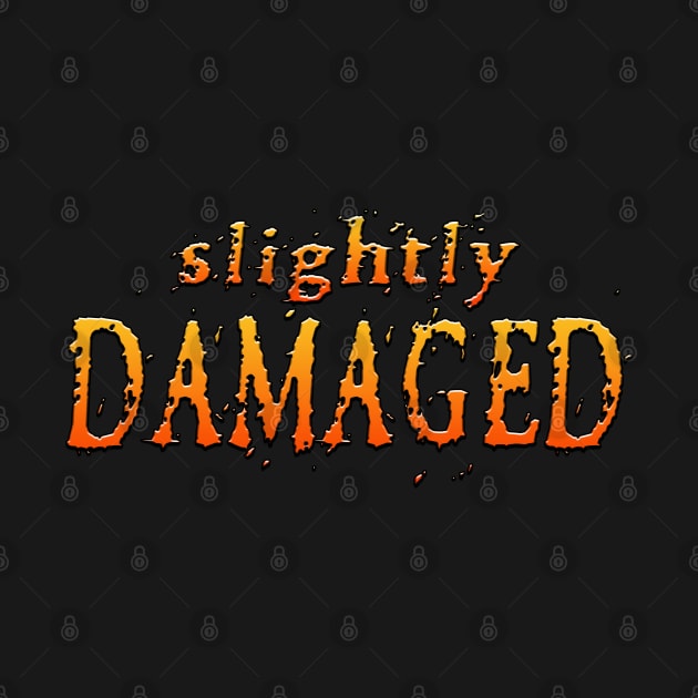 Slightly Damaged Orange by Shawnsonart