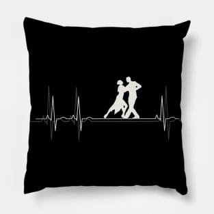 Heartbeat Dance - I Love to Dance Pillow