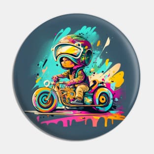 Kids Motorcycle Pin