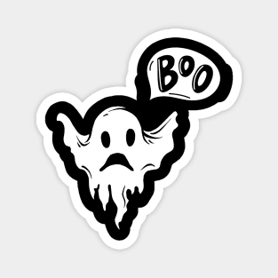 Boo Scary Ghost Magnet