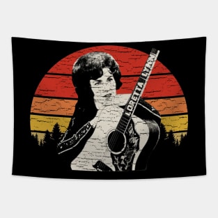 Loretta Lynn-Retro Vintage Tapestry