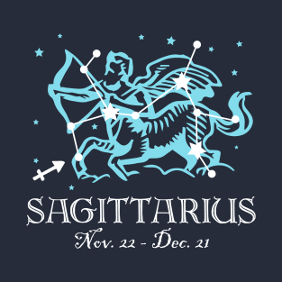 Sagittarius the Archer Constellation T-Shirt