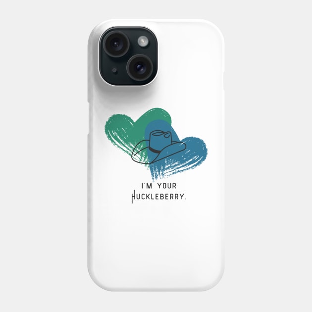 "I'm Your Huckleberry" Destiel Design Phone Case by madelinerose67