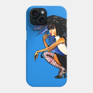 Just a Girl in the Rain Phone Case