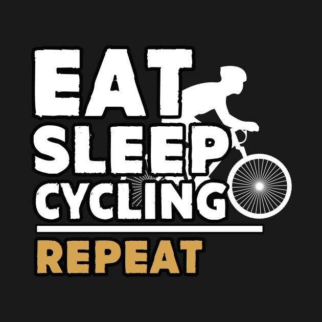 Eat sleep cycling repeat by Antoniusvermeu