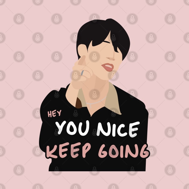 BTS | Hey Jimin, You Nice Keep Going! by dreamscapeart