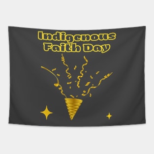 Indian Festivals - Indigenous Faith Day Tapestry