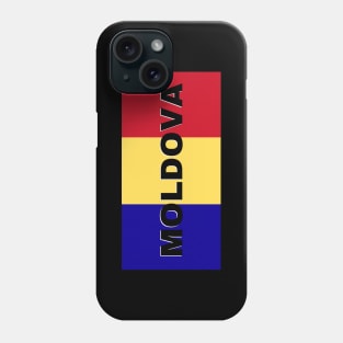 Moldova Flag Colors Phone Case