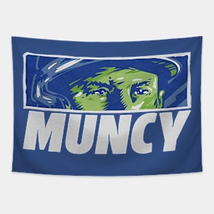 Max Muncy Laser Vision Tapestry